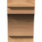 Ekena Millwork Mediterranean Smooth Rafter Tail, Western Red Cedar, 3 1/2"W x 6"H x 16"L RFT04X06X16MED00SWR - alternate 2